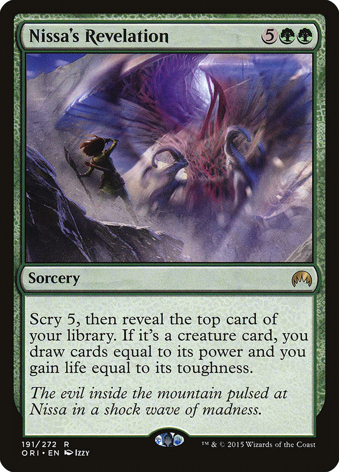 Nissa's Revelation [Magic Origins] - Magic: The Gathering - Card Brawlers | Quebec | Canada |