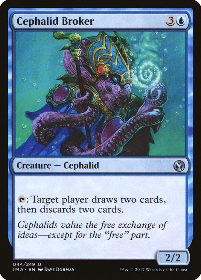 Cephalid Broker [Iconic Masters] - Magic: The Gathering - Card Brawlers | Quebec | Canada |