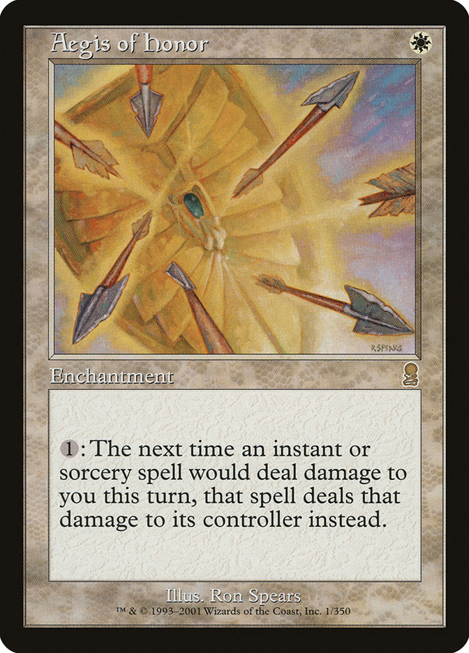 Aegis of Honor [Odyssey] - Magic: The Gathering - Card Brawlers | Quebec | Canada |