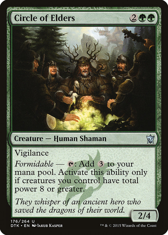 Circle of Elders [Dragons of Tarkir] - Magic: The Gathering - Card Brawlers | Quebec | Canada |