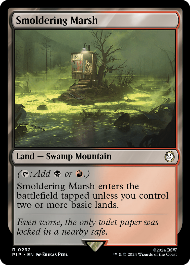 Smoldering Marsh [Fallout] - Magic: The Gathering - Card Brawlers | Quebec | Canada |