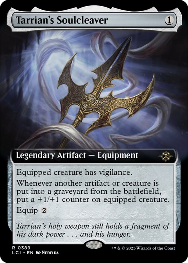 Tarrian's Soulcleaver (Extended Art) [The Lost Caverns of Ixalan] - Magic: The Gathering - Card Brawlers | Quebec | Canada |