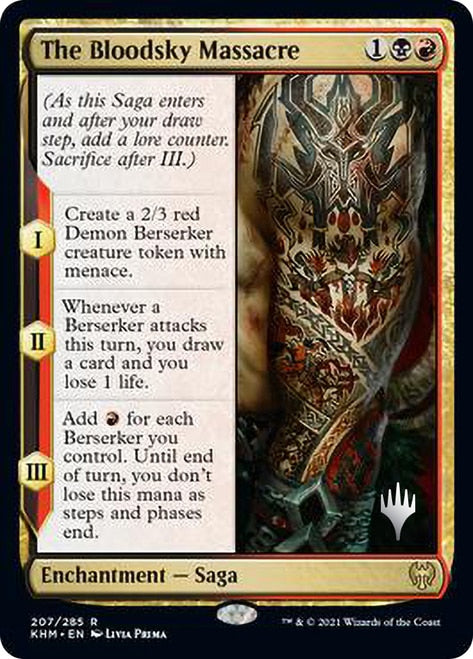 The Bloodsky Massacre (Promo Pack) [Kaldheim Promos] - Magic: The Gathering - Card Brawlers | Quebec | Canada |