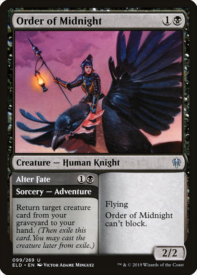 Order of Midnight // Alter Fate [Throne of Eldraine] - Magic: The Gathering - Card Brawlers | Quebec | Canada |