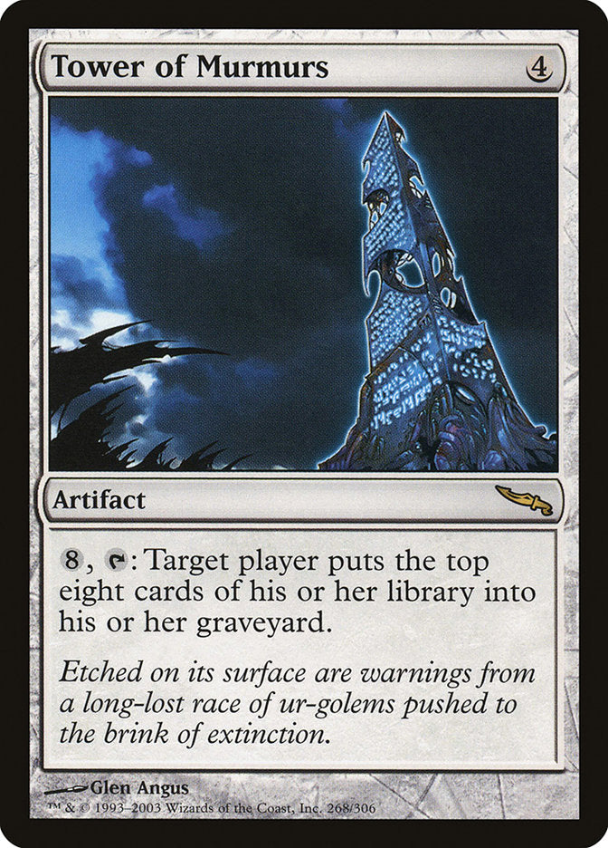 Tower of Murmurs [Mirrodin] - Magic: The Gathering - Card Brawlers | Quebec | Canada |