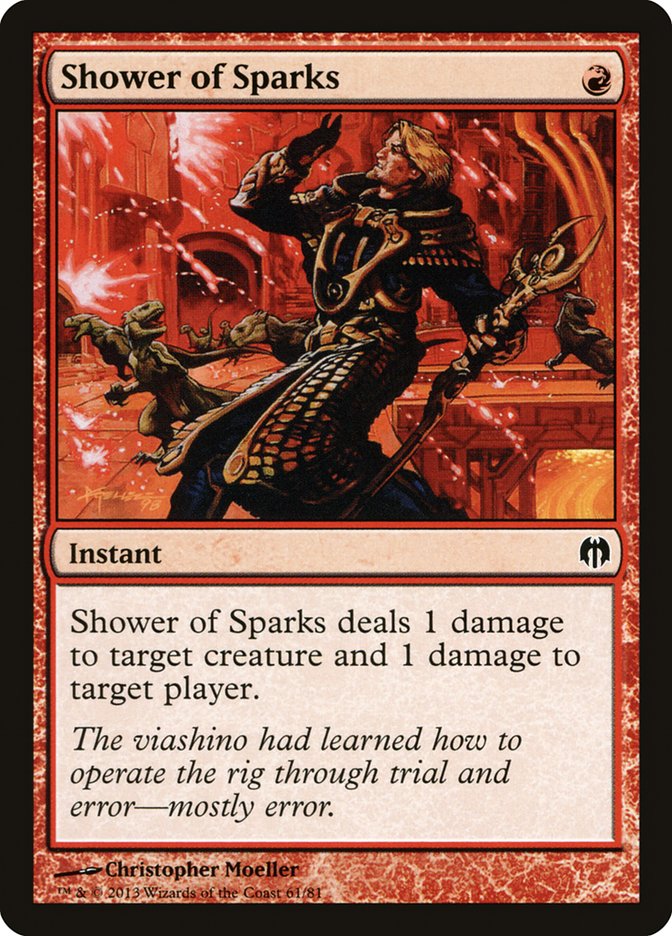 Shower of Sparks [Duel Decks: Heroes vs. Monsters] - Magic: The Gathering - Card Brawlers | Quebec | Canada |