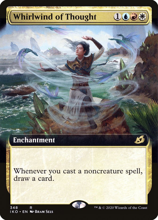 Whirlwind of Thought (Extended Art) [Ikoria: Lair of Behemoths] - Magic: The Gathering - Card Brawlers | Quebec | Canada |