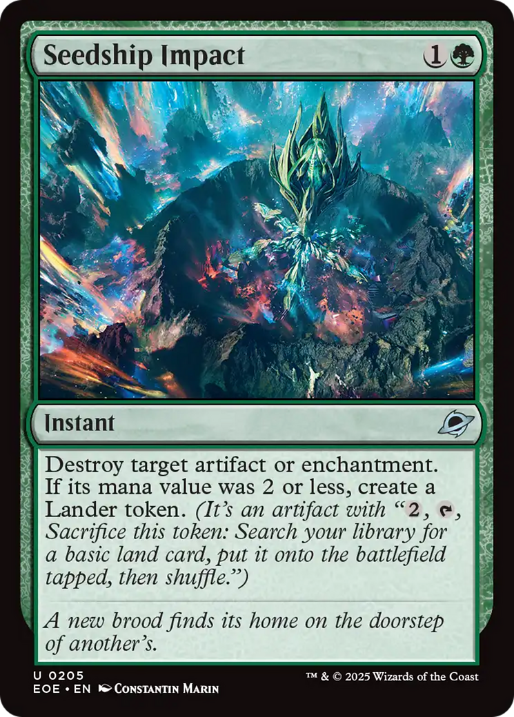 Seedship Impact [Edge of Eternities] - Magic: The Gathering - Card Brawlers | Quebec | Canada |