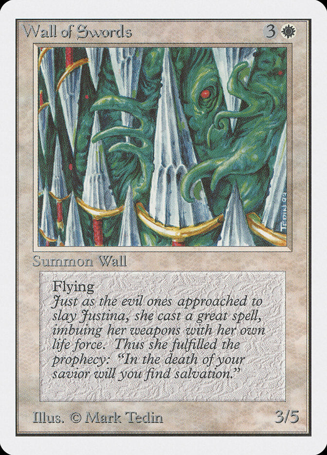 Wall of Swords [Unlimited Edition] - Magic: The Gathering - Card Brawlers | Quebec | Canada |