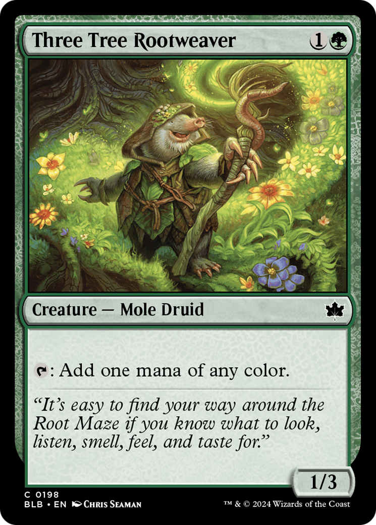 Three Tree Rootweaver [Bloomburrow] - Magic: The Gathering - Card Brawlers | Quebec | Canada |