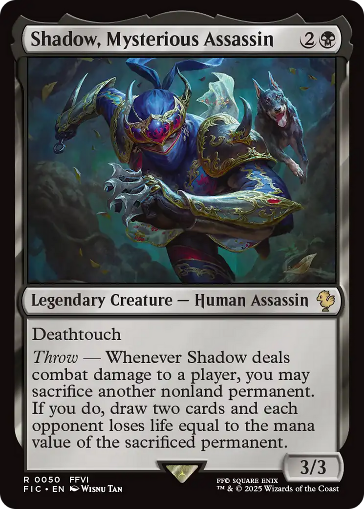 Shadow, Mysterious Assassin [FINAL FANTASY Commander] - Magic: The Gathering - Card Brawlers | Quebec | Canada |