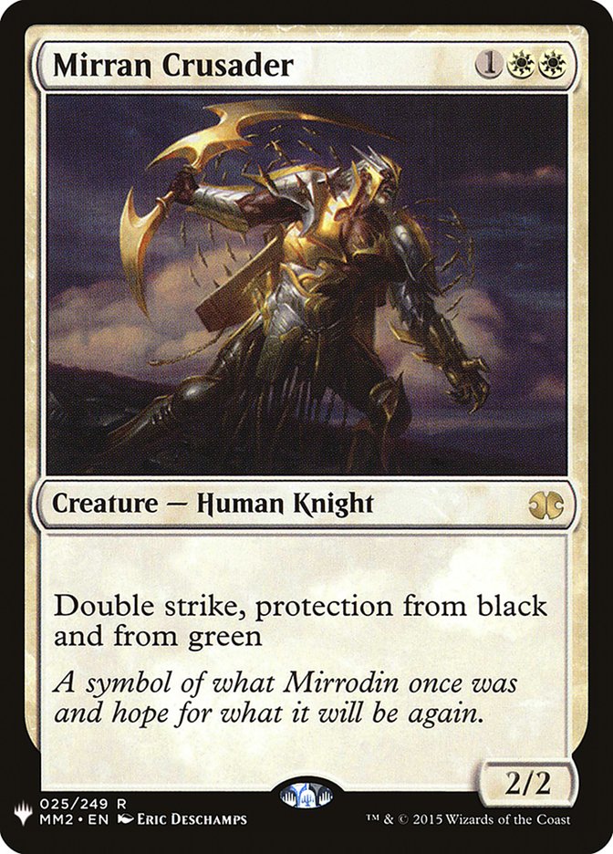 Mirran Crusader [The List] - Magic: The Gathering - Card Brawlers | Quebec | Canada |