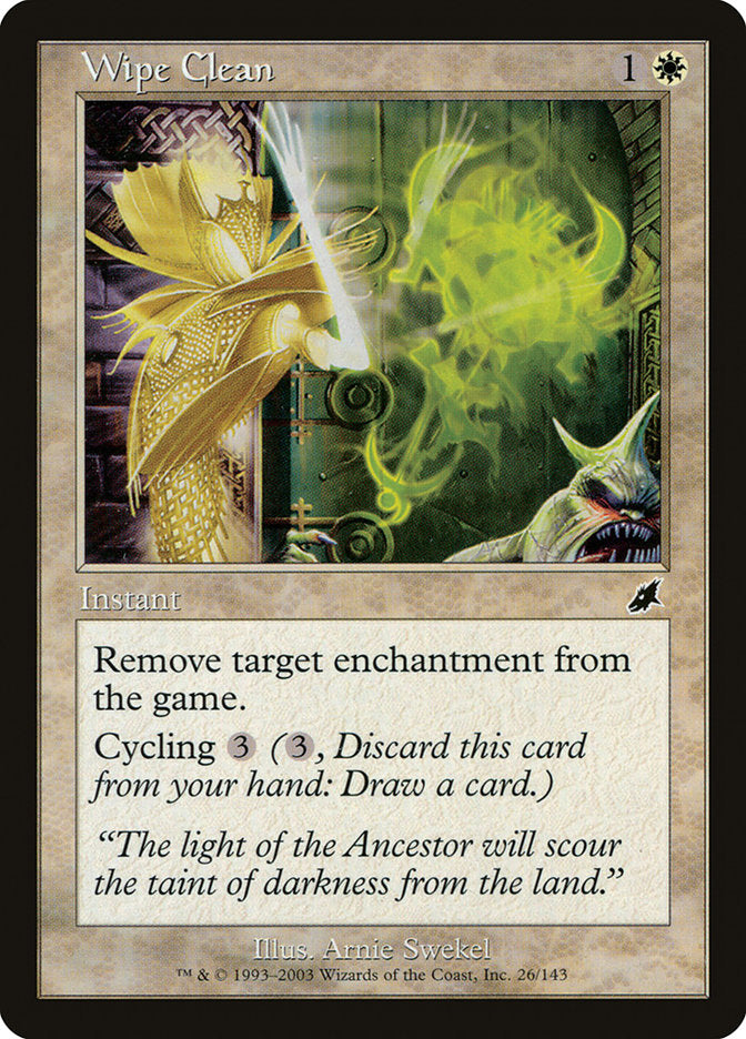 Wipe Clean [Scourge] - Magic: The Gathering - Card Brawlers | Quebec | Canada |