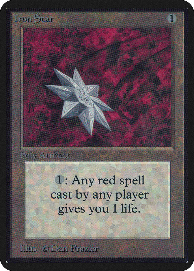 Iron Star [Alpha Edition] - Magic: The Gathering - Card Brawlers | Quebec | Canada |