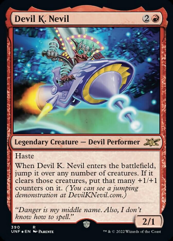 Devil K. Nevil (Galaxy Foil) [Unfinity] - Magic: The Gathering - Card Brawlers | Quebec | Canada |