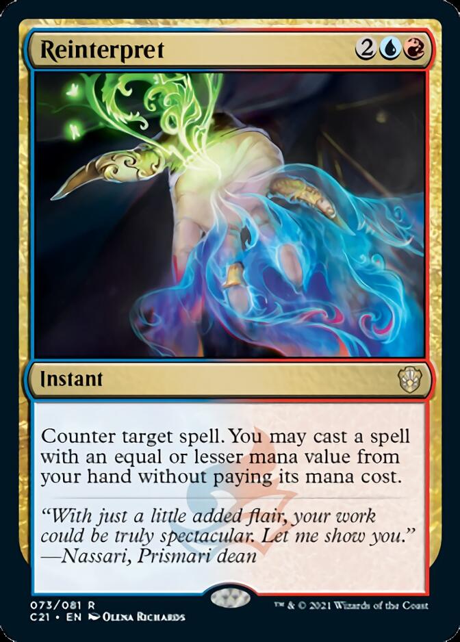 Reinterpret [Commander 2021] - Magic: The Gathering - Card Brawlers | Quebec | Canada |