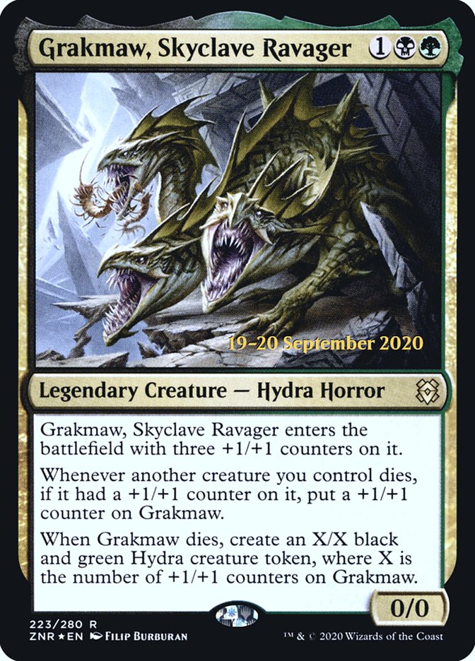 Grakmaw, Skyclave Ravager [Zendikar Rising Prerelease Promos] - Magic: The Gathering - Card Brawlers | Quebec | Canada |