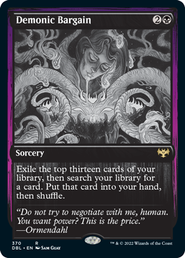 Demonic Bargain [Innistrad: Double Feature] - Magic: The Gathering - Card Brawlers | Quebec | Canada |