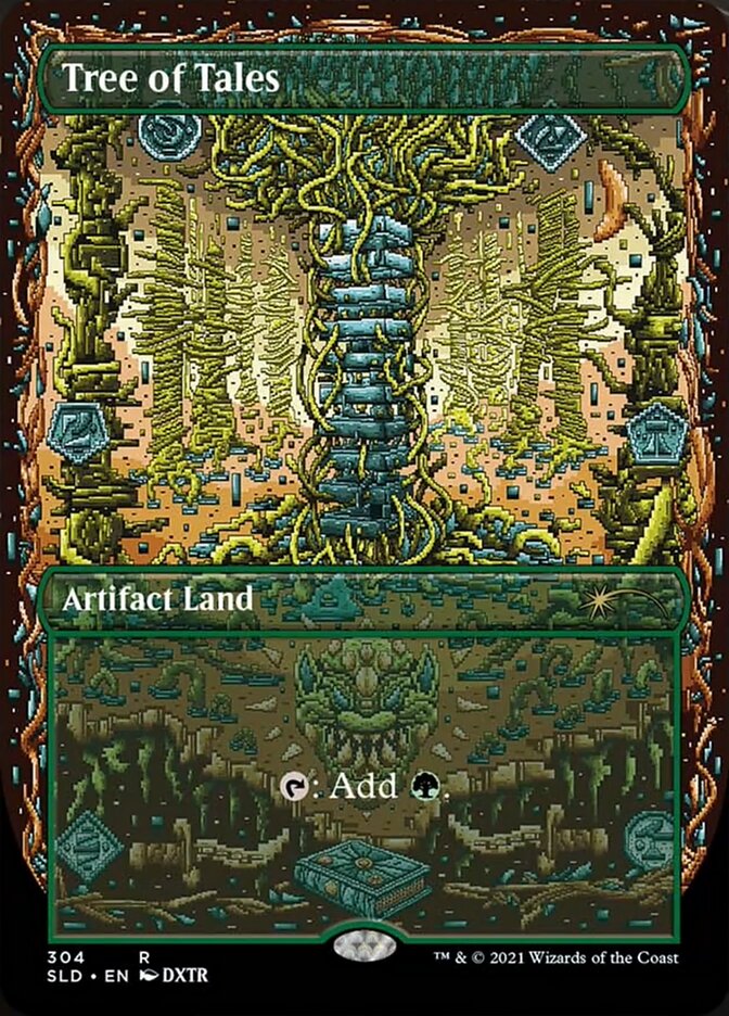 Tree of Tales (Borderless) [Secret Lair Drop Series] - Magic: The Gathering - Card Brawlers | Quebec | Canada |