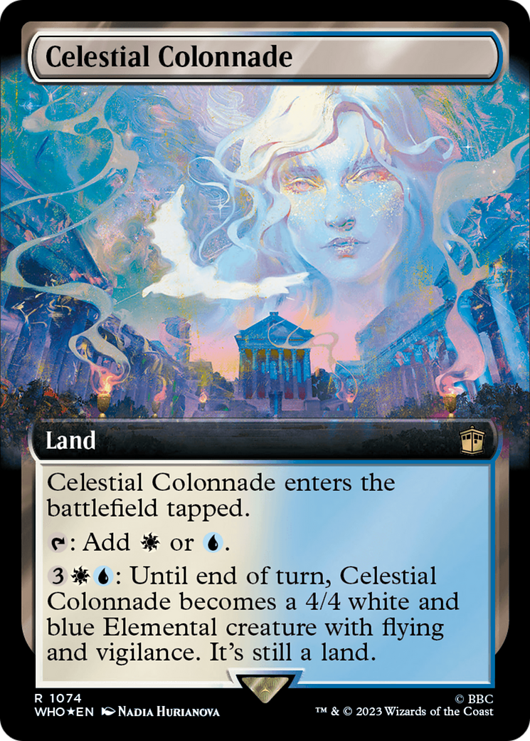 Celestial Colonnade (Extended Art) (Surge Foil) [Doctor Who] - Magic: The Gathering - Card Brawlers | Quebec | Canada |