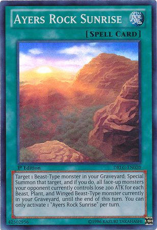 Ayers Rock Sunrise [DRLG-EN020] Super Rare - Yu-Gi-Oh! - Card Brawlers | Quebec | Canada |