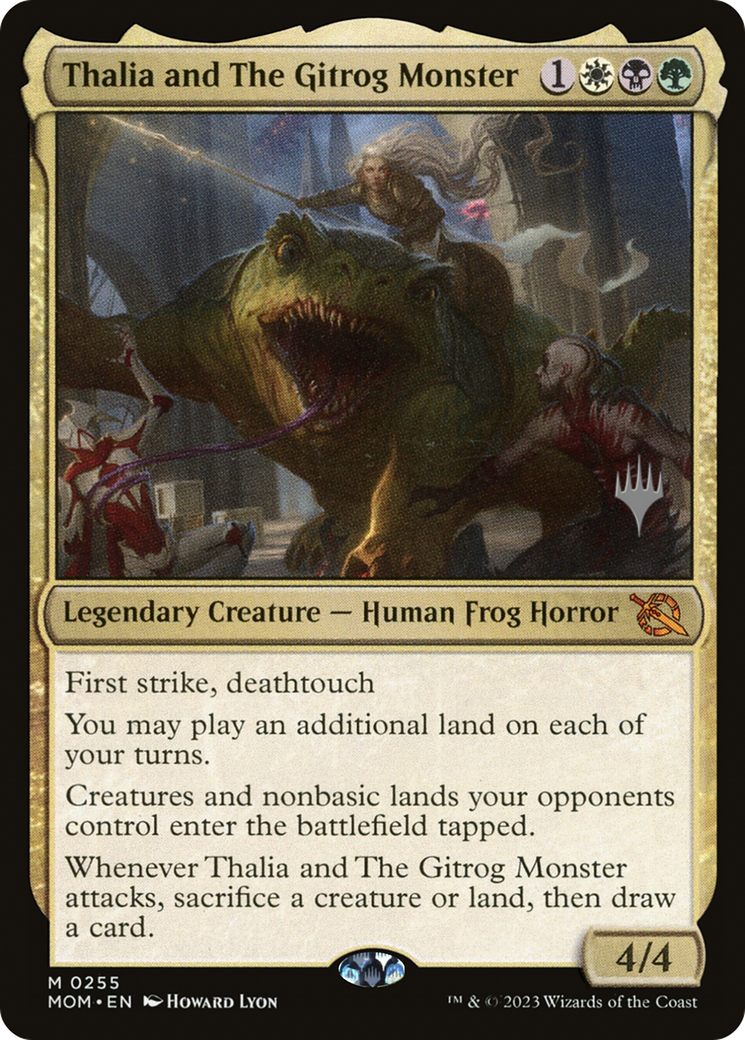 Thalia and The Gitrog Monster (Promo Pack) [March of the Machine Promos] - Magic: The Gathering - Card Brawlers | Quebec | Canada |