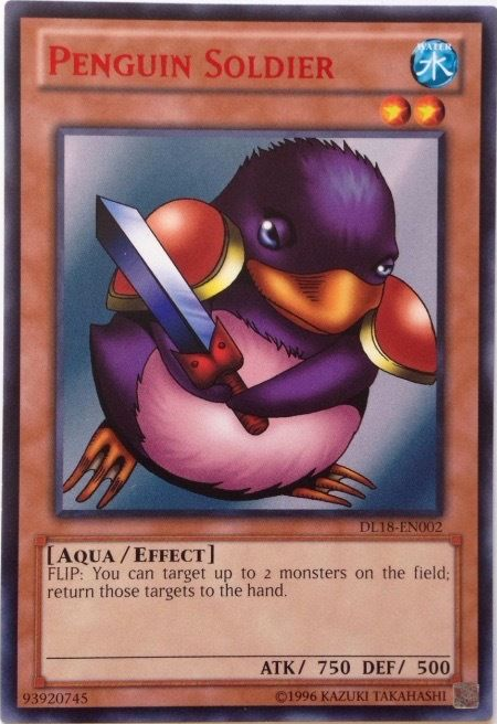 Penguin Soldier (Red - DL18) [DL18-EN002] Rare - Yu-Gi-Oh! - Card Brawlers | Quebec | Canada |