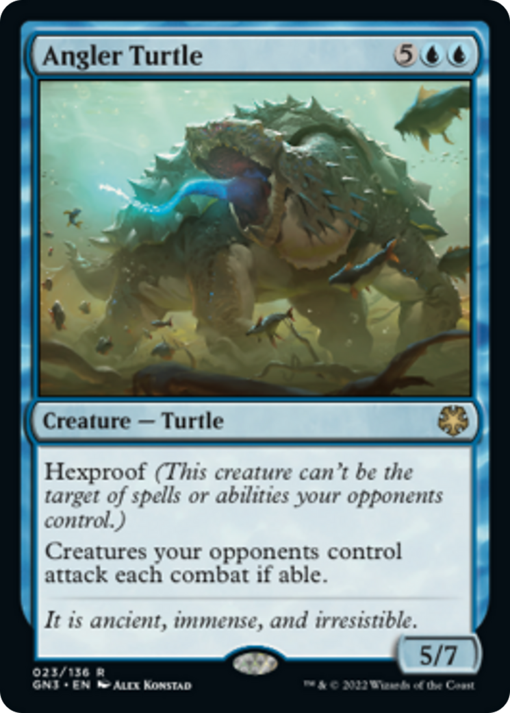 Angler Turtle [Game Night: Free-for-All] - Magic: The Gathering - Card Brawlers | Quebec | Canada |