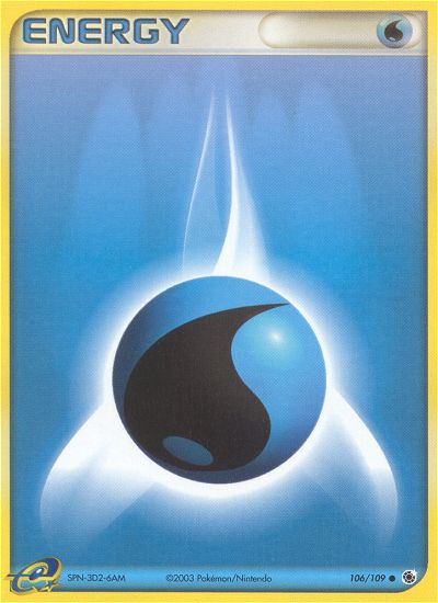 Water Energy (106/109) [EX: Ruby & Sapphire] - Pokémon - Card Brawlers | Quebec | Canada |