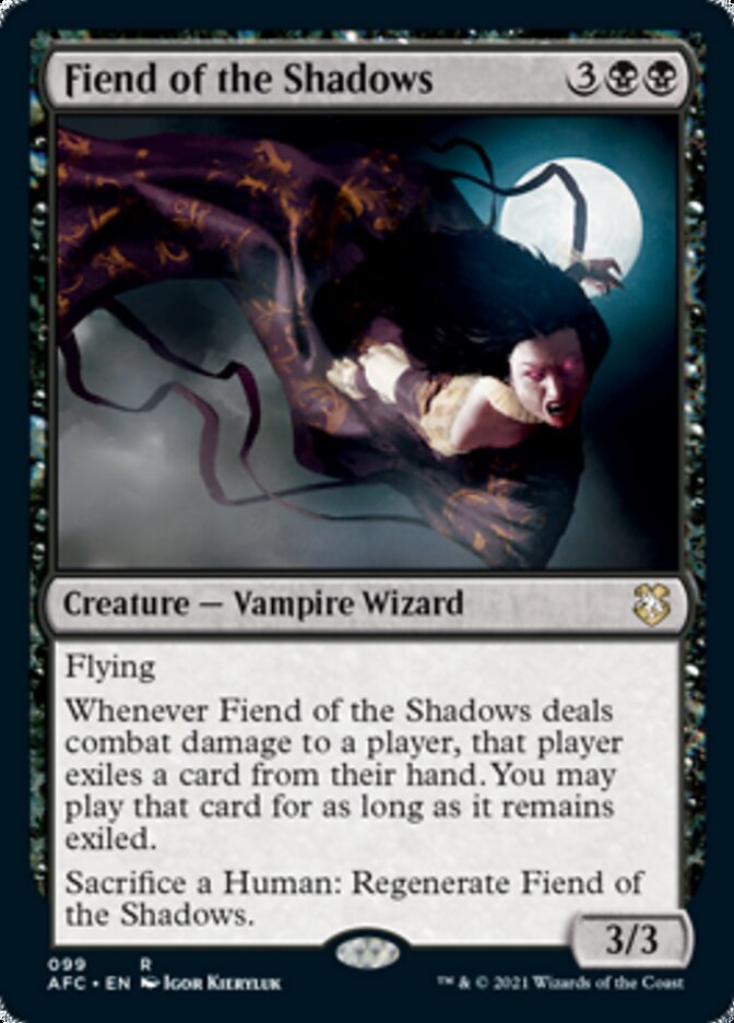 Fiend of the Shadows [Dungeons & Dragons: Adventures in the Forgotten Realms Commander] - Magic: The Gathering - Card Brawlers | Quebec | Canada |