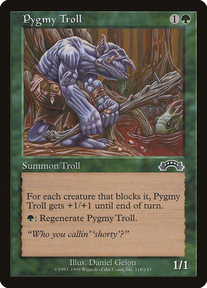 Pygmy Troll [Exodus] - Magic: The Gathering - Card Brawlers | Quebec | Canada |