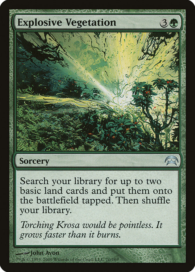 Explosive Vegetation [Planechase] - Magic: The Gathering - Card Brawlers | Quebec | Canada |