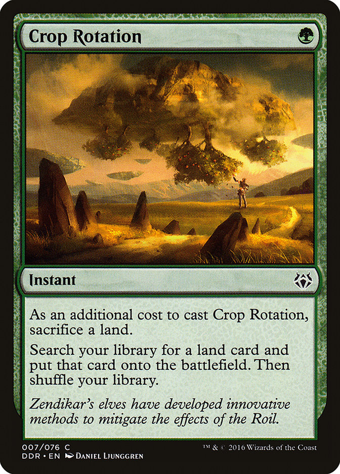 Crop Rotation [Duel Decks: Nissa vs. Ob Nixilis] - Magic: The Gathering - Card Brawlers | Quebec | Canada |