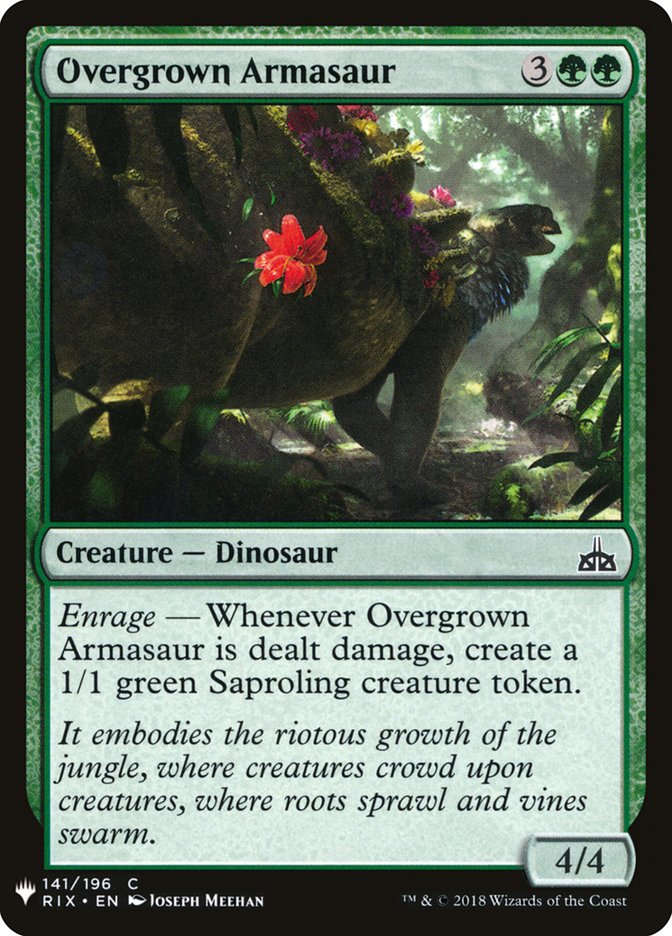 Overgrown Armasaur [Mystery Booster] - Magic: The Gathering - Card Brawlers | Quebec | Canada |