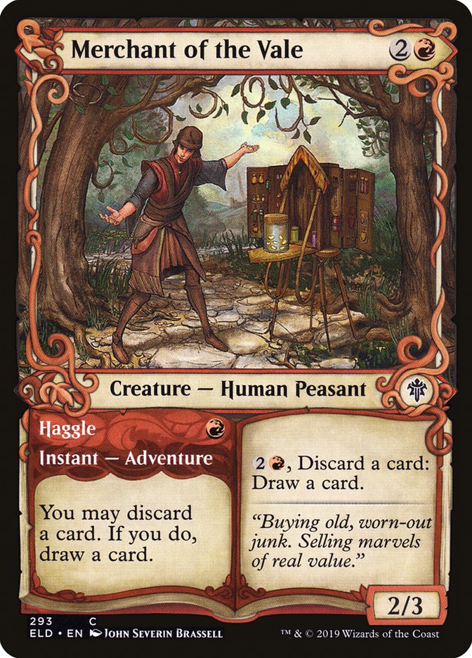 Merchant of the Vale // Haggle (Showcase) [Throne of Eldraine] - Magic: The Gathering - Card Brawlers | Quebec | Canada |