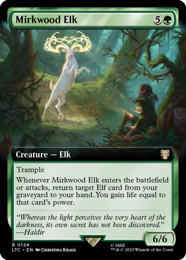 Mirkwood Elk (Extended Art) [The Lord of the Rings: Tales of Middle-Earth Commander] - Magic: The Gathering - Card Brawlers | Quebec | Canada |