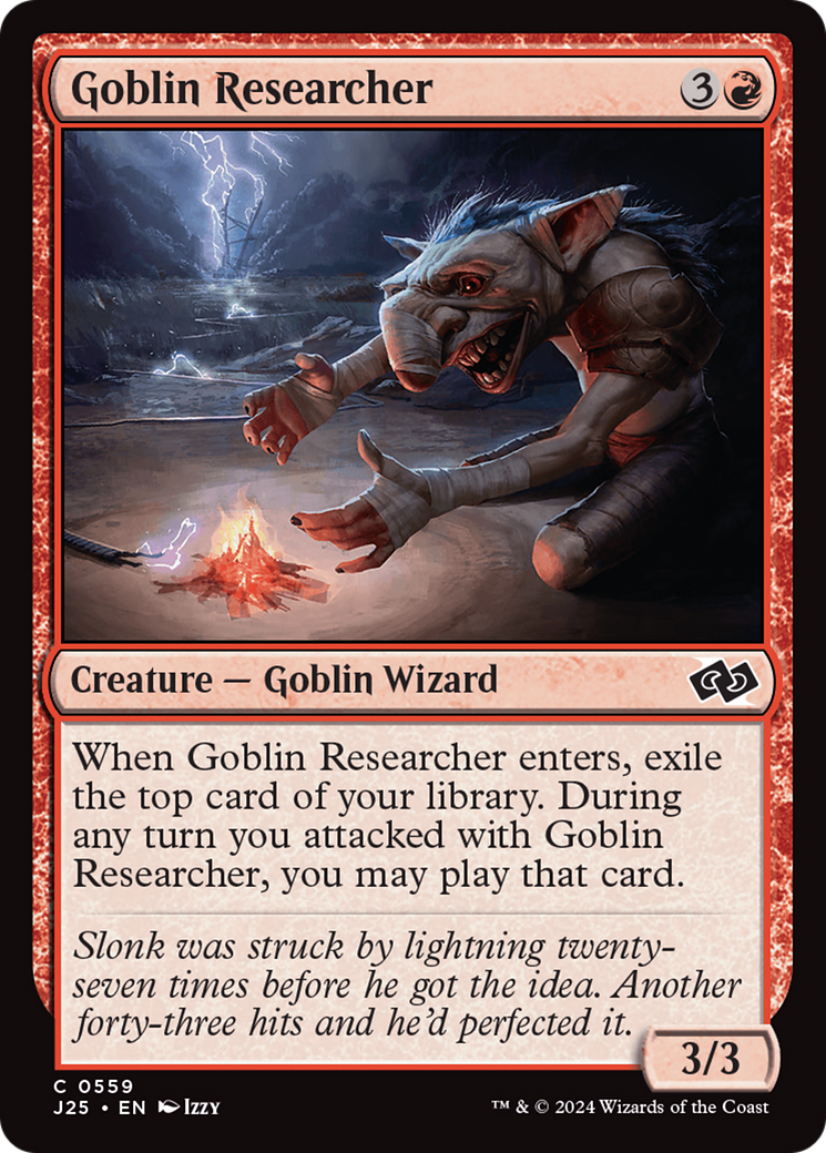 Goblin Researcher [Foundations Jumpstart] - Magic: The Gathering - Card Brawlers | Quebec | Canada |