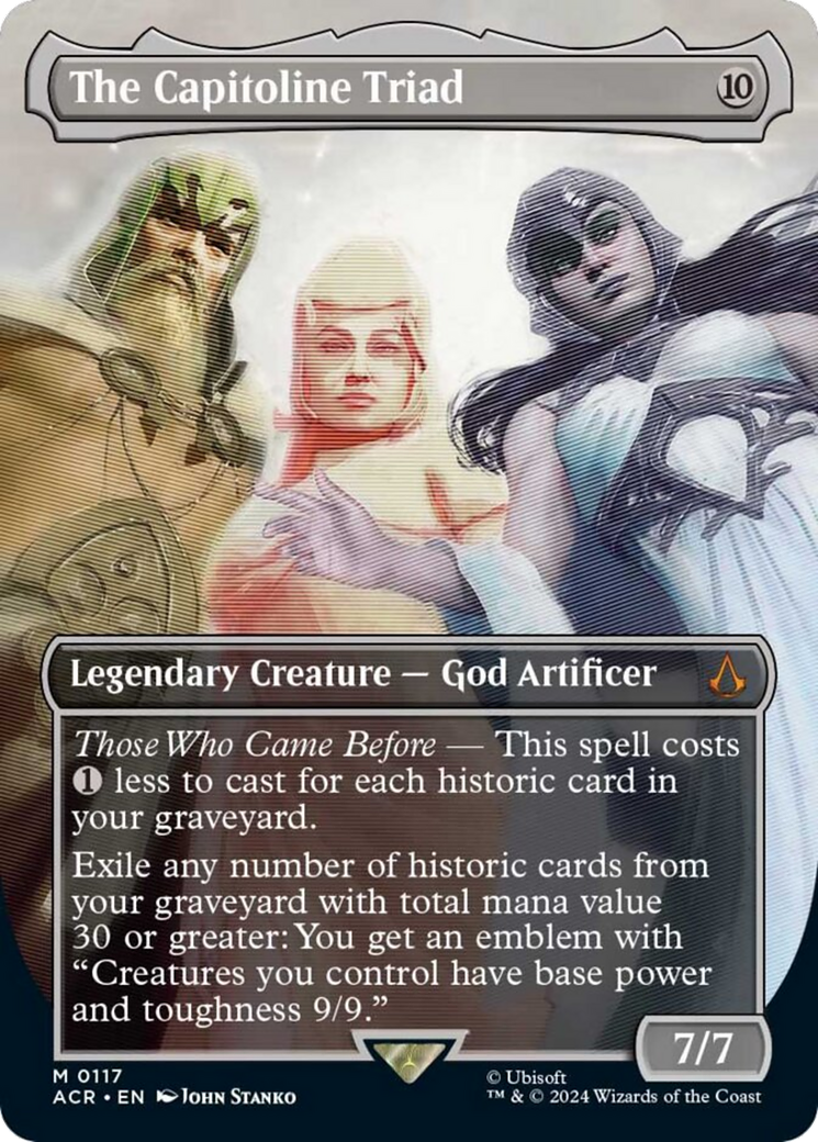 The Capitoline Triad (Showcase) [Assassin's Creed] - Magic: The Gathering - Card Brawlers | Quebec | Canada |