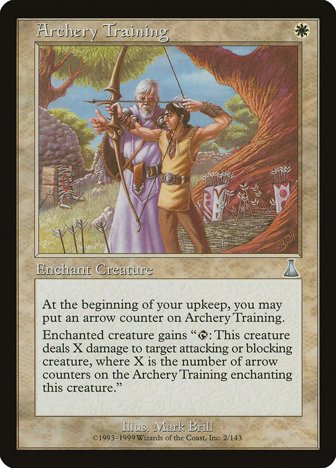 Archery Training [Urza's Destiny] - Magic: The Gathering - Card Brawlers | Quebec | Canada |