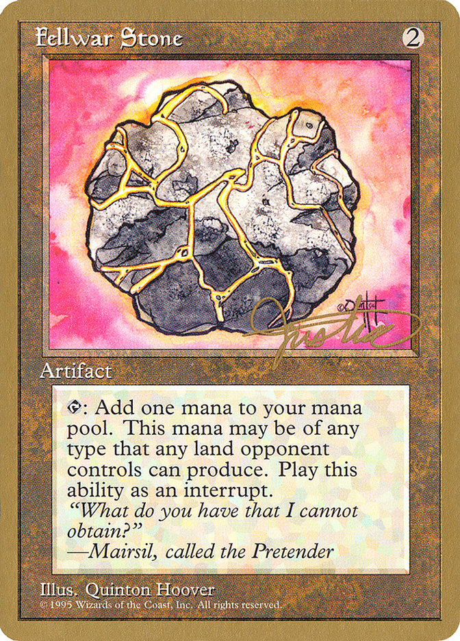 Fellwar Stone (Mark Justice) [Pro Tour Collector Set] - Magic: The Gathering - Card Brawlers | Quebec | Canada |