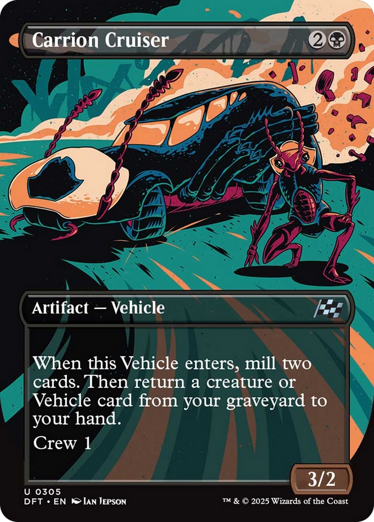 Carrion Cruiser (Borderless) [Aetherdrift] - Magic: The Gathering - Card Brawlers | Quebec | Canada |