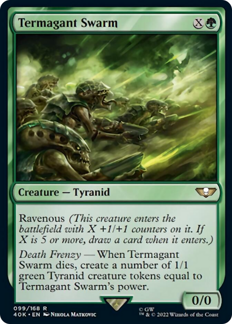 Termagant Swarm (Surge Foil) [Warhammer 40,000] - Magic: The Gathering - Card Brawlers | Quebec | Canada |