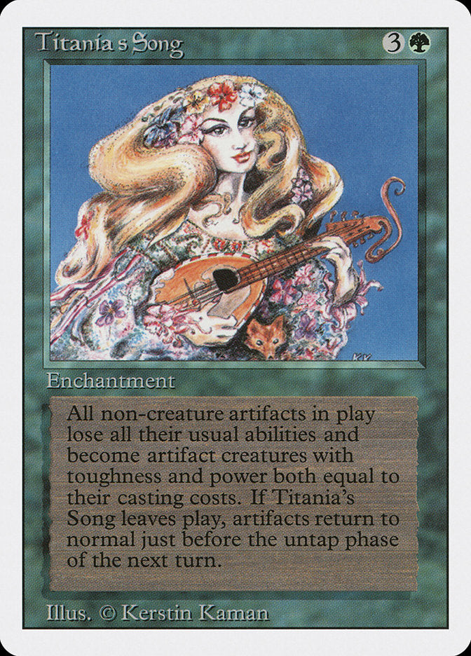 Titania's Song [Revised Edition] - Magic: The Gathering - Card Brawlers | Quebec | Canada |
