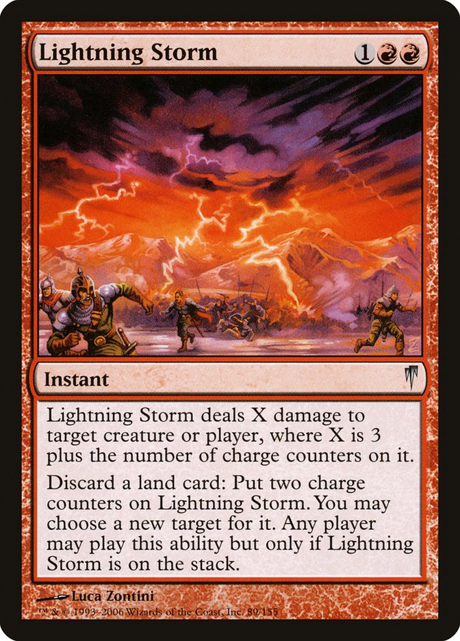 Lightning Storm [Coldsnap] - Magic: The Gathering - Card Brawlers | Quebec | Canada |