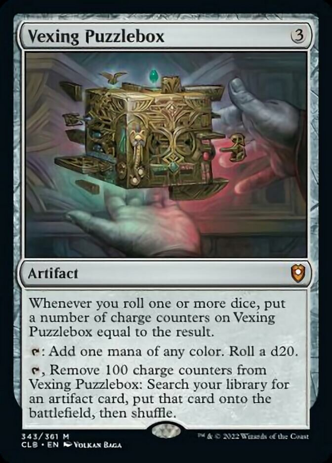 Vexing Puzzlebox [Commander Legends: Battle for Baldur's Gate] - Magic: The Gathering - Card Brawlers | Quebec | Canada |