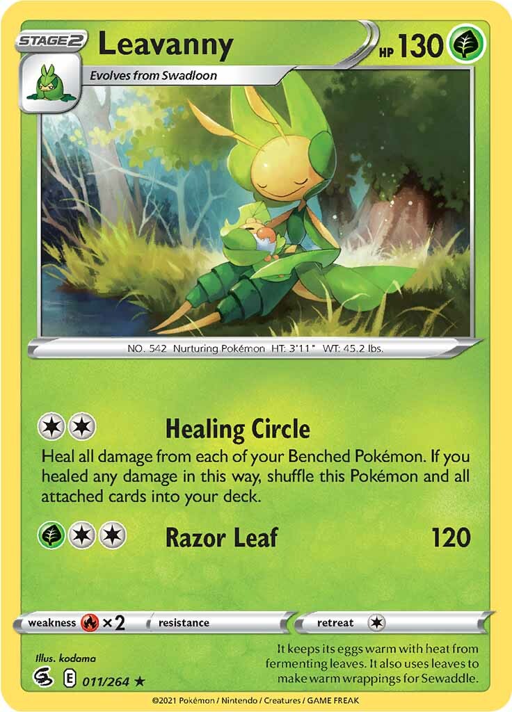 Leavanny (011/264) [Sword & Shield: Fusion Strike] - Pokémon - Card Brawlers | Quebec | Canada |