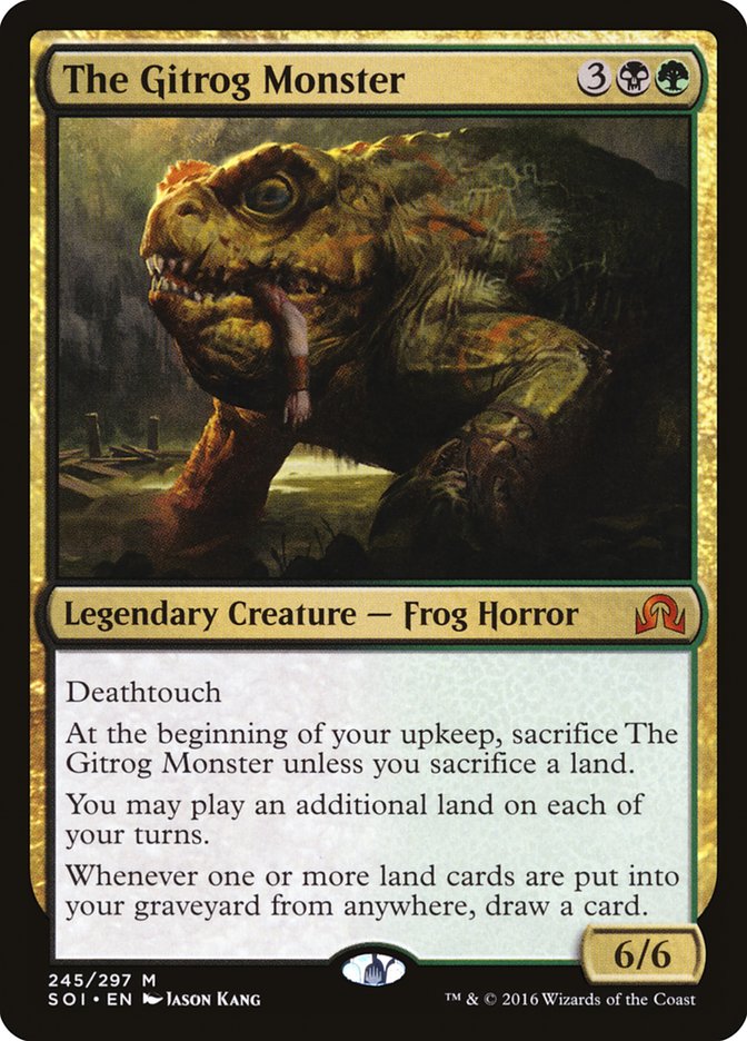 The Gitrog Monster [Shadows over Innistrad] - Magic: The Gathering - Card Brawlers | Quebec | Canada |