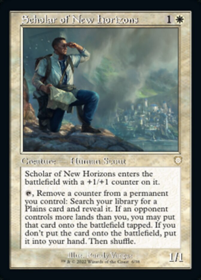 Scholar of New Horizons (Retro) [The Brothers' War Commander] - Magic: The Gathering - Card Brawlers | Quebec | Canada |