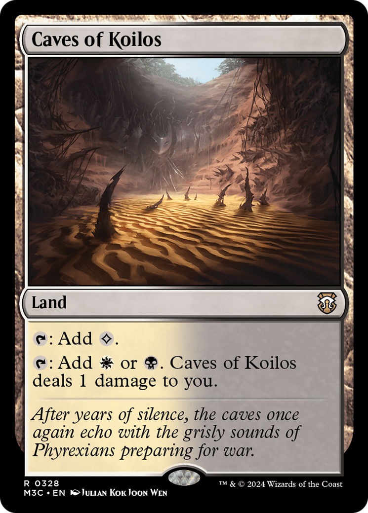 Caves of Koilos (Ripple Foil) [Modern Horizons 3 Commander] - Magic: The Gathering - Card Brawlers | Quebec | Canada |