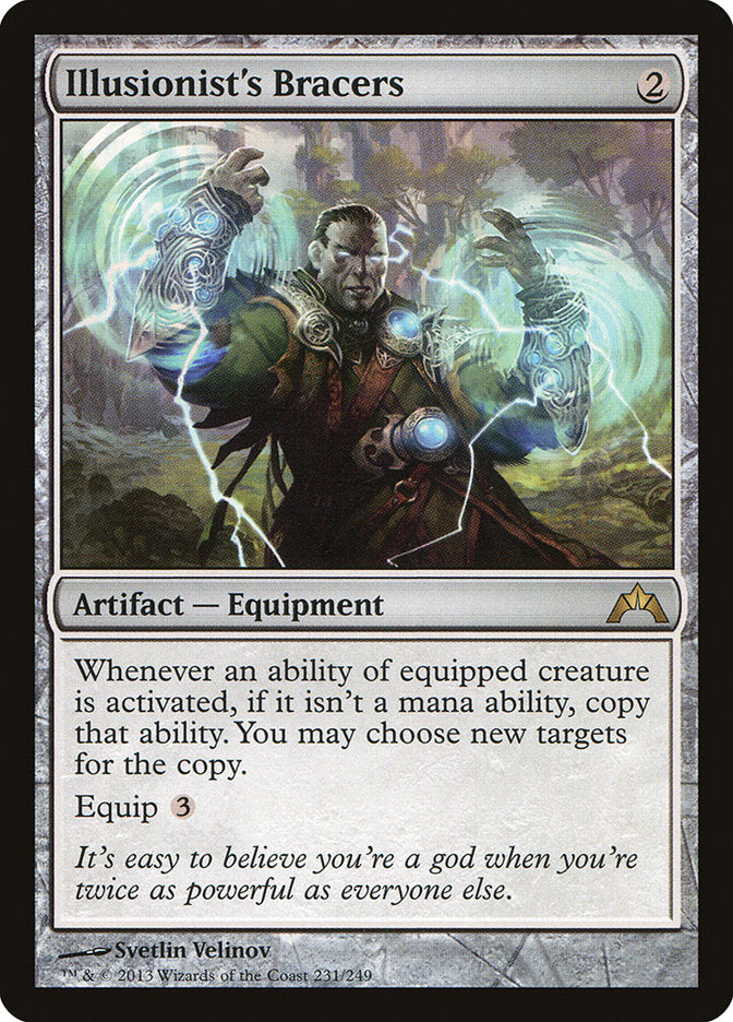 Illusionist's Bracers [Gatecrash] - Magic: The Gathering - Card Brawlers | Quebec | Canada |